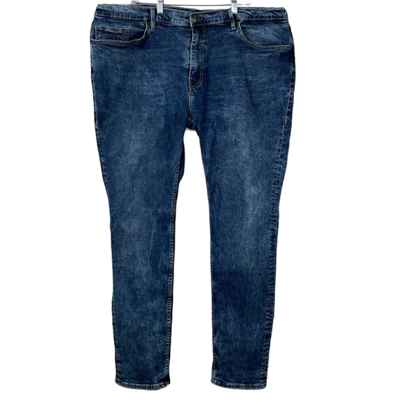True Religion Men's Rocco Relaxed Skinny Blue Denim Jeans Sz 44 X 34(Actual 45) - Picture 1 of 12